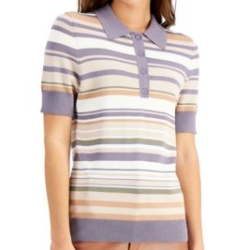 NWOT Willow Drive Stripe Polo